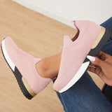 Myquees Breathable Mesh Knit Slip on Loafers Flat Walking Shoes