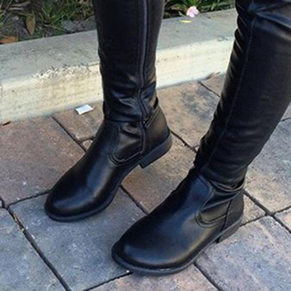 Myquees Trendy Over The Knee Long Boots