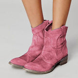 Myquees Daily Flat Heel Boots
