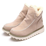 Myquees Women Casual All-Match Warm Short Boots