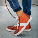 Myquees Comfortable Breathable High-Top Sneaker