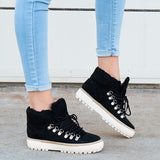 Myquees Winter Must Have Lug Booties