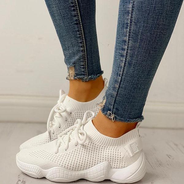 Myquees Net Surface Breathable Non-Slip Sneakers