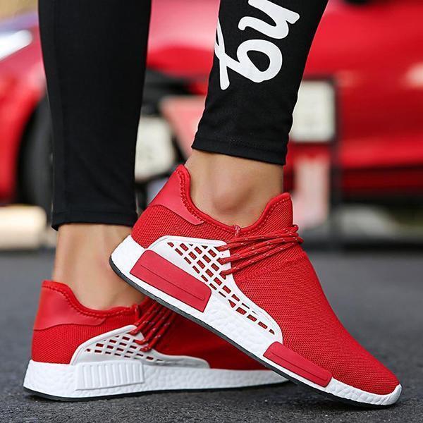Myquees Fashion Design Breathable Air Mesh Slip On Sock Sneakers