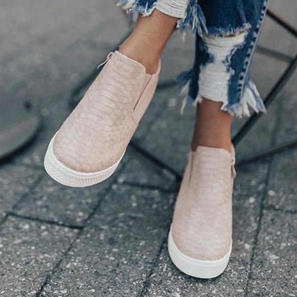 Myquees Daily Comfy Wedge Heel Sneakers
